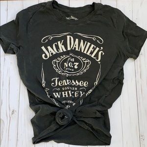 Lucky Brand Jack Daniels Graphic Tee
